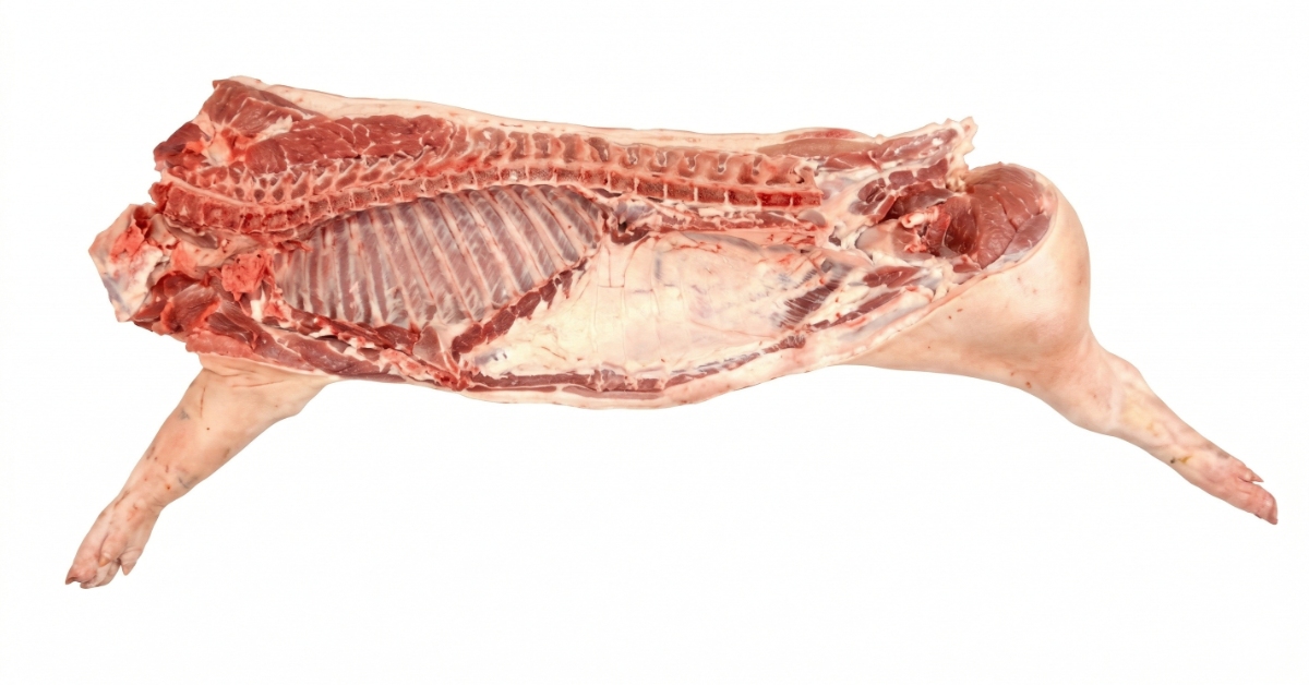 pork half carcass half carcass